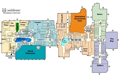 map of west edmonton mall.